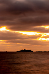長崎の世界遺産　軍艦島