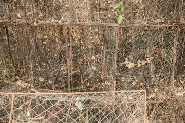 Fish traps of fishermen in Thailand