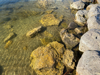 sunny day at the lake
