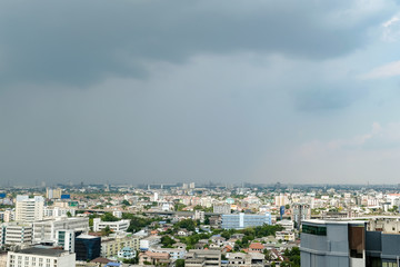 Fototapeta na wymiar Bangkok, Thailand - MARCH 16, 2019 : Bangkok cityscape view Bangkok Thailand, most popular city in south asia.
