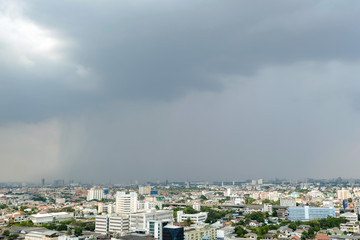 Bangkok, Thailand - MARCH 16, 2019 : Bangkok cityscape view Bangkok Thailand, most popular city in south asia.