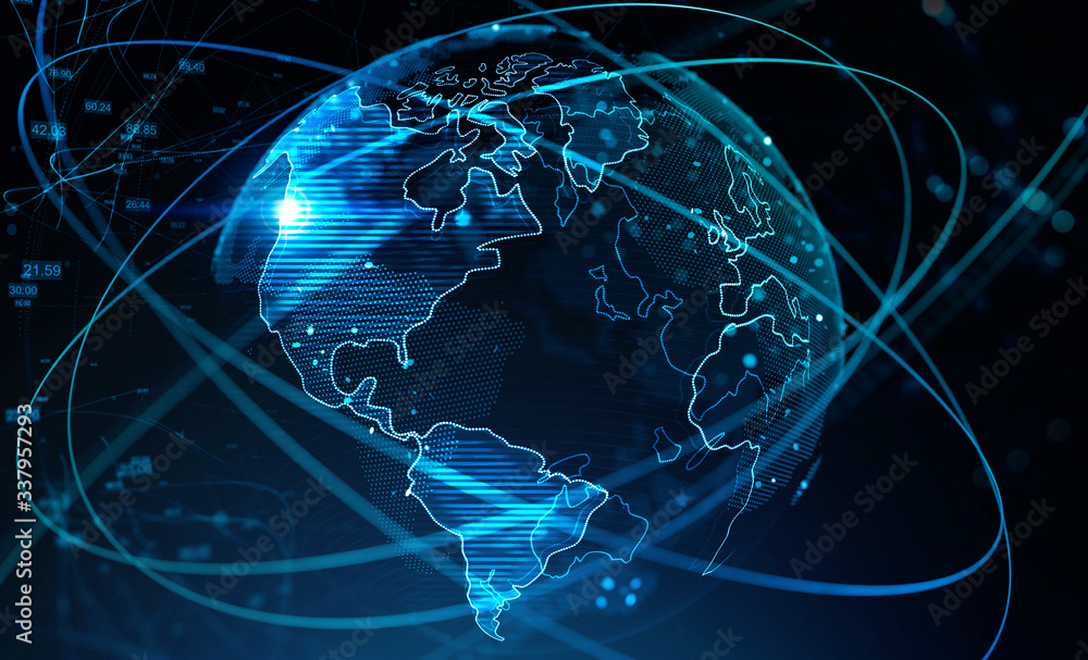 Poster internet and global network interface