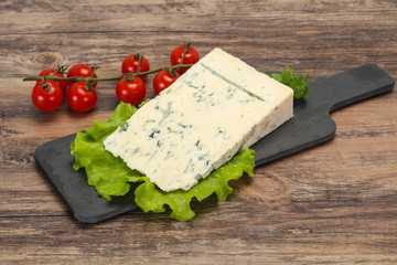 Italian traditional gorgonzola soft cheese