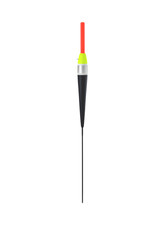 Long cylindrical fishing float for fishing with a fishing rod on a white background © Александр Юркевич