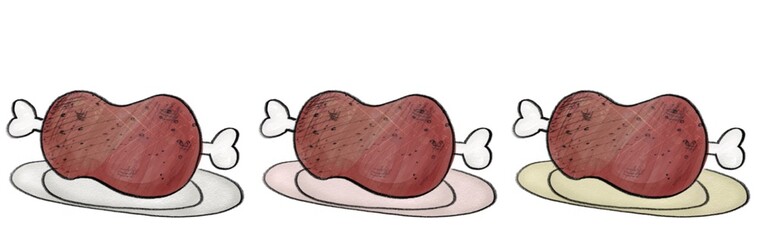 R：メルヘンなマンガ肉