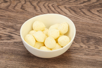 Natural tasty baby Mozarella cheese