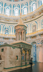 Obraz premium Beautiful decoration of a Christian Church