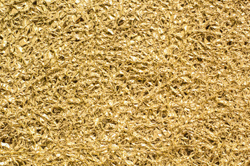 gold foil texture for background.