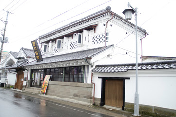 Warehouse style shop of Toyoma area in Tome city, Miyagi prefecture, Japan