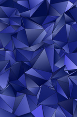 Naklejka na ściany i meble Abstract Low-Poly background. triangulated texture. Design 3d. Polygonal geometrical pattern. Triangular modern style