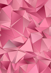 3d Triangles, abstract  background. Design wallpaper