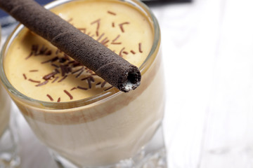 'Dalgona coffee' is a beverage from South Korea, made by whipping equal proportions of instant coffee, sugar and hot water until it becomes creamy and then adding it to cold or hot milk