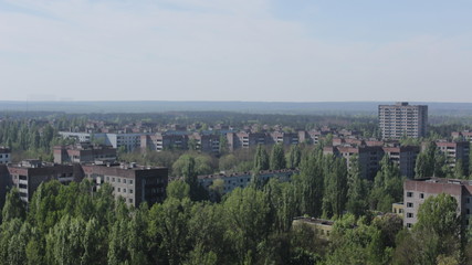 Obraz premium Chernobyl roof