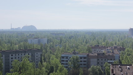 Obraz premium Chernobyl roof