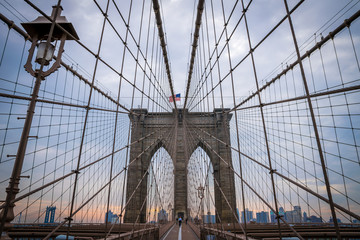 Brooklyn bridge perspective