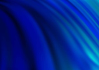 Fototapeta premium Dark BLUE vector pattern with bubble shapes. Shining crooked illustration in marble style. A new texture for your ad, booklets, leaflets.