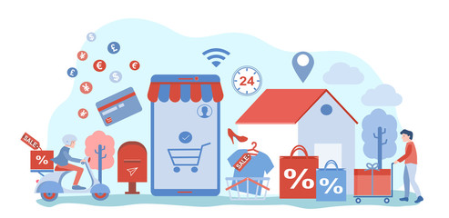 shopping online mobile 24 hours and delivery service