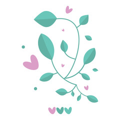 Obraz premium Fresh and bright summer leaves. Great design for ecology, cosmetics and health.