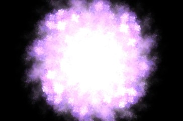 Art fractal white purple blur for decoration design. Background decoration. Abstract pattern. 3d abstract background.