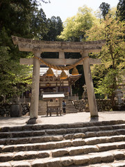 Templo en la aldea histórica de Shirakawago
