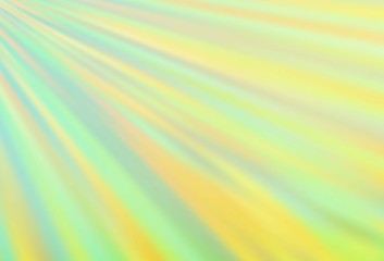 Obraz premium Light Green, Yellow vector template with repeated sticks.