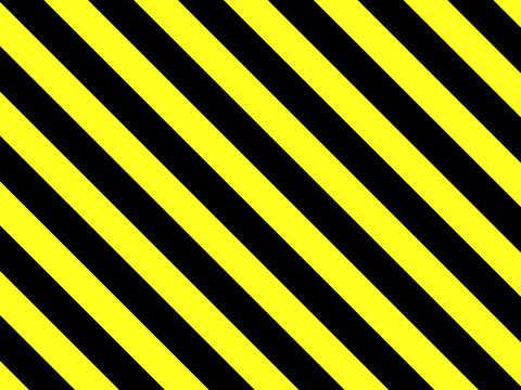 Background with black and yellow stripes vector illustration