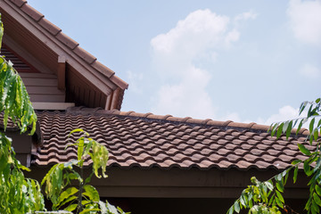 Roof of the house