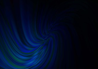 Dark BLUE vector background with liquid shapes. Brand new colored illustration in marble style with gradient. Marble style for your business design.