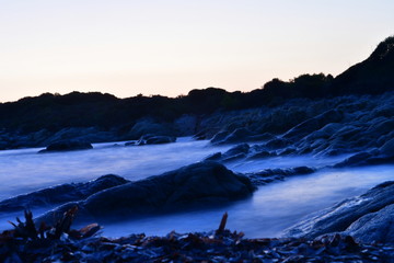Fototapeta premium mountain lake in the morning