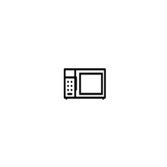 microwave icon vector