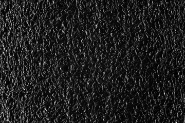 black sponge macro, shiny details