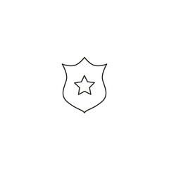 sheriff star icon