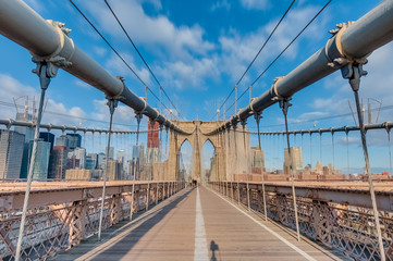 Obraz premium Brooklyn Bridge in New York, United States.