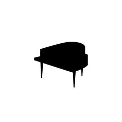 piano icon vector