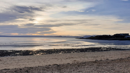 Fife Coastal Path from Burntisland to Kirkcaldy - Scotland - UK