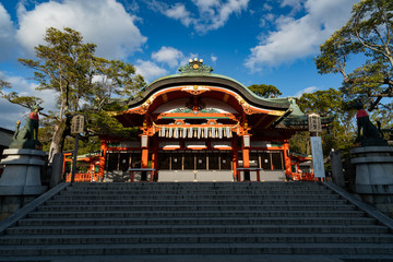 Obraz premium Fushimi inari taisha during the coronavirus crisit, 2020.