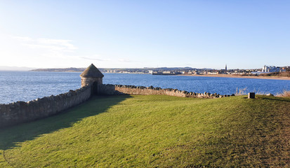 Fife Coastal Path from Burntisland to Kirkcaldy - Scotland - UK