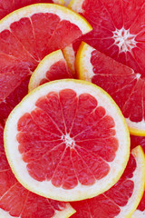Background of grapefruit slice.