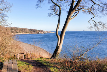 Fife Coastal Path from Burntisland to Kirkcaldy - Scotland - UK