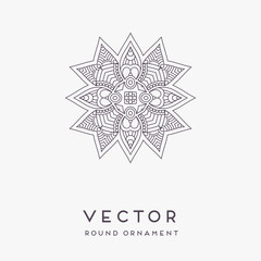 Vector indian Mandala