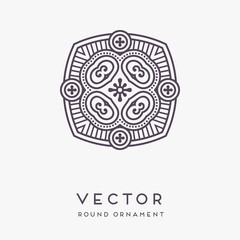 Obraz premium Vector indian Mandala