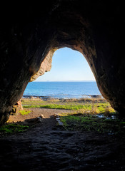 Fife Coastal Path from Burntisland to Kirkcaldy - Scotland - UK