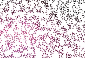 Light Purple vector cover with spots.