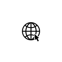 globe arrow icon