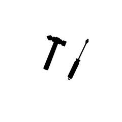 hammer and screwdriver icon