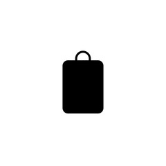 paper bag icon vector