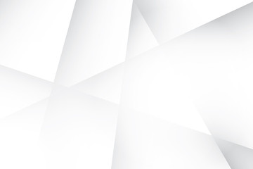 Obraz premium Streszczenie geometryczne tło kolor biały i szary. Wektor, ilustracja.