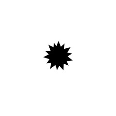 Fototapeta premium sun icon vector