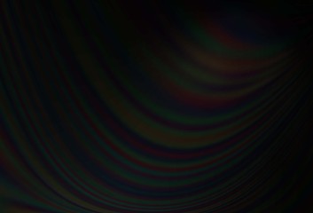 Dark Silver, Gray vector backdrop with bent lines.