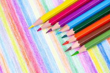 Colorful pencils